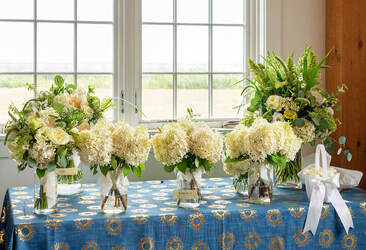 Florals, wedding reception, tablescape