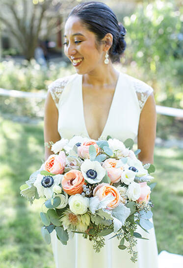 Bridal bouquet, wedding, bride