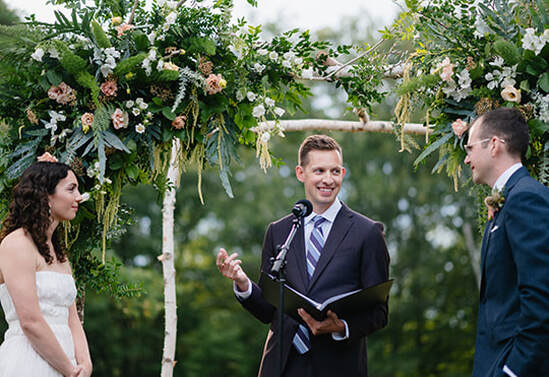 wedding, outdoor venue, couple, ceremony