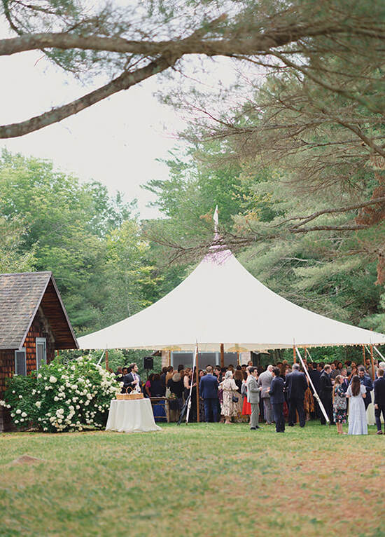 wedding, tent, outdoor venue, guests