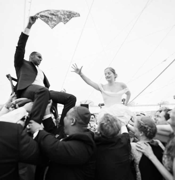 bride and groom, tent, dance, wedding reception