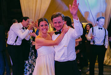 Wedding reception, dance, portrait, bride and groom
