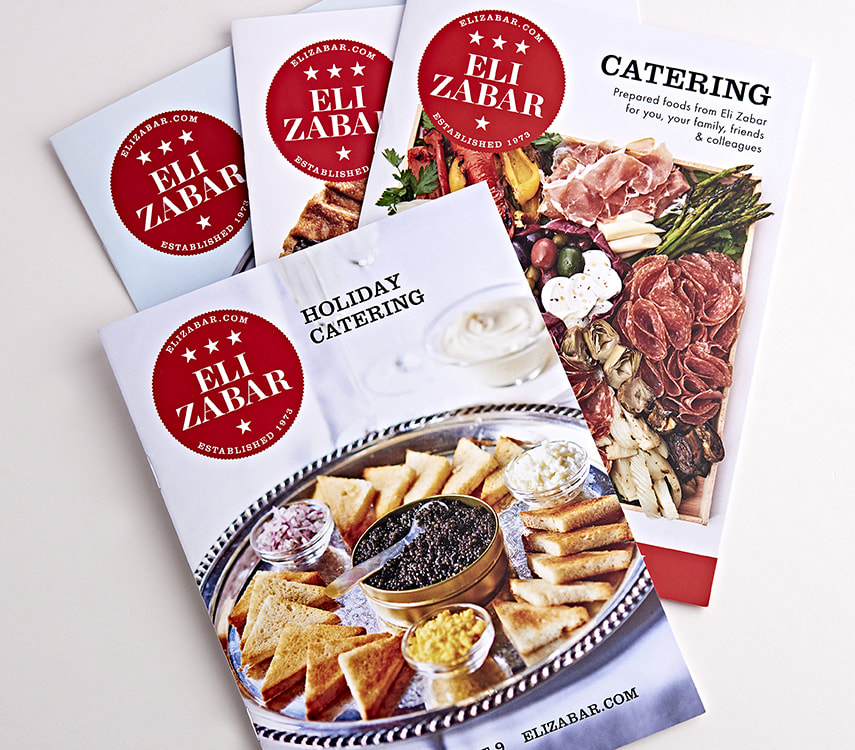 Eli Zabar Catering Catalog Design