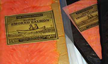 Eli Zabar Smoked Salmon Label Design