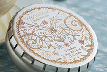 Harney & Sons Wedding tea package design