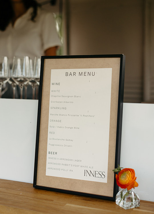 wedding, menu, signage, bar, drinks 