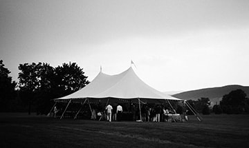 High Peak tent, private wedding venue, outdoor wedding