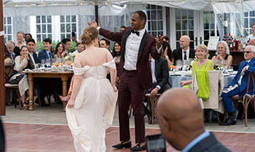 wedding reception, bride and groom, portrait, dance 