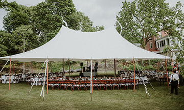 Wedding reception, tent, outdoor wedding