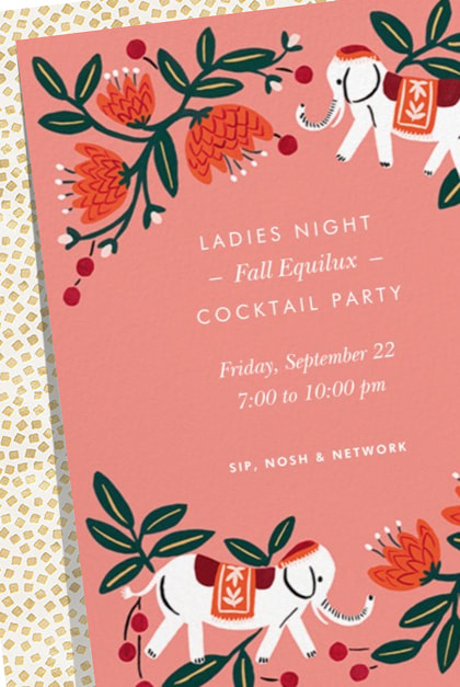 Ladies Night Event Invitation