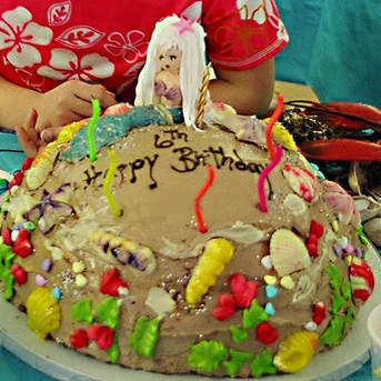 Under the Sea Mermaid Birthday Cake