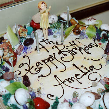 Fairy Birthday Party cake