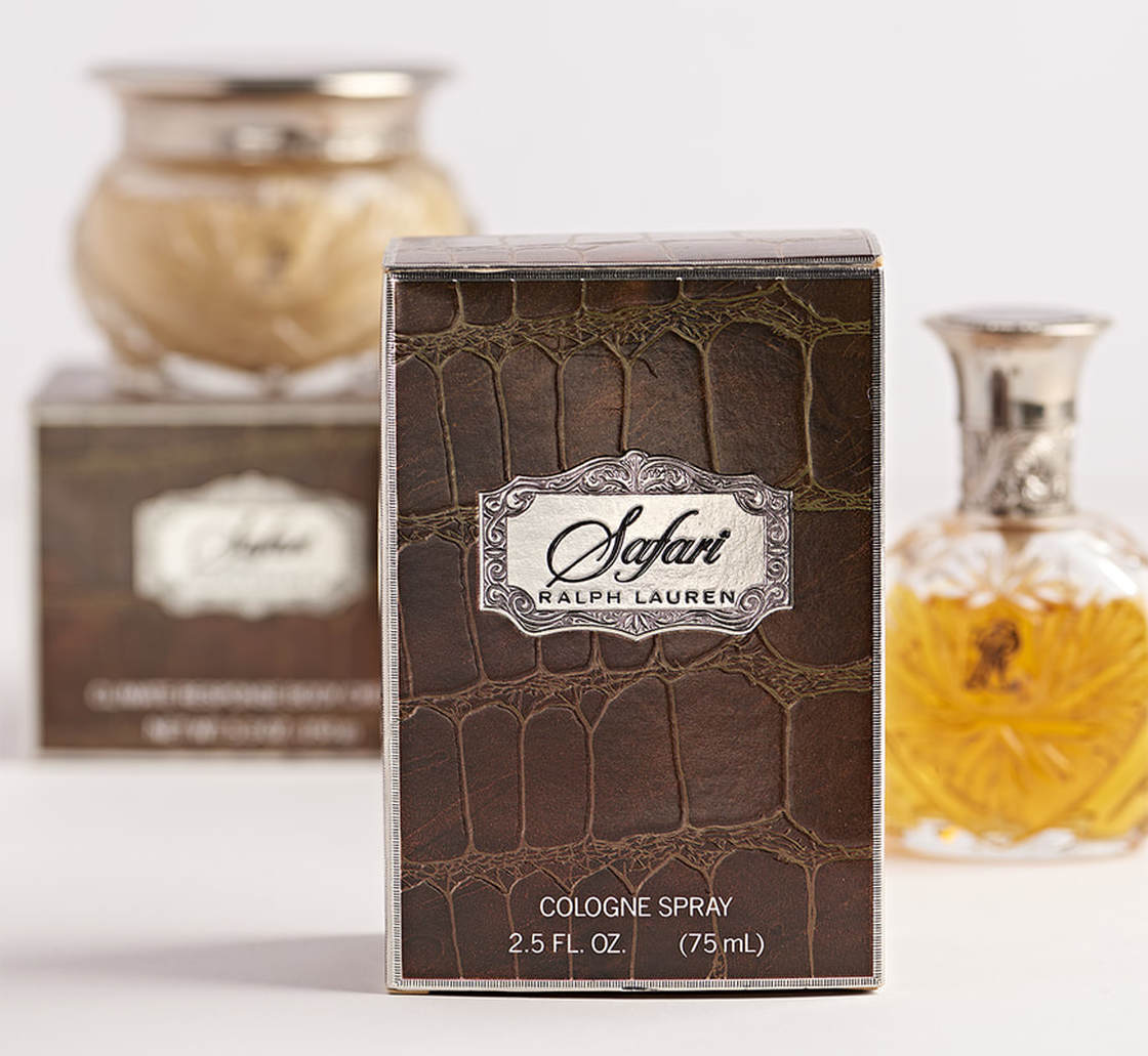 Ralph Lauren Safari Perfume Package Design