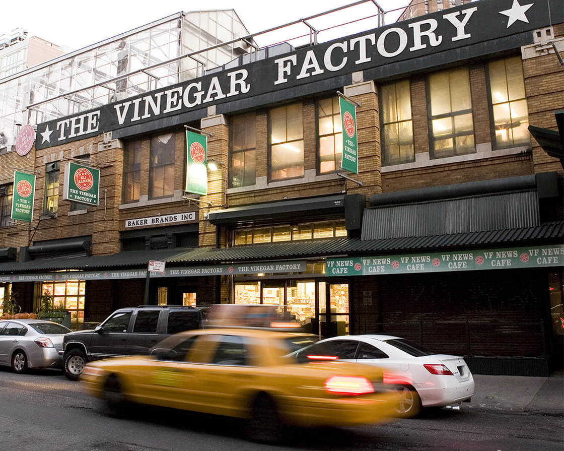 Eli's Vinegar Factory Storefront Signage Design