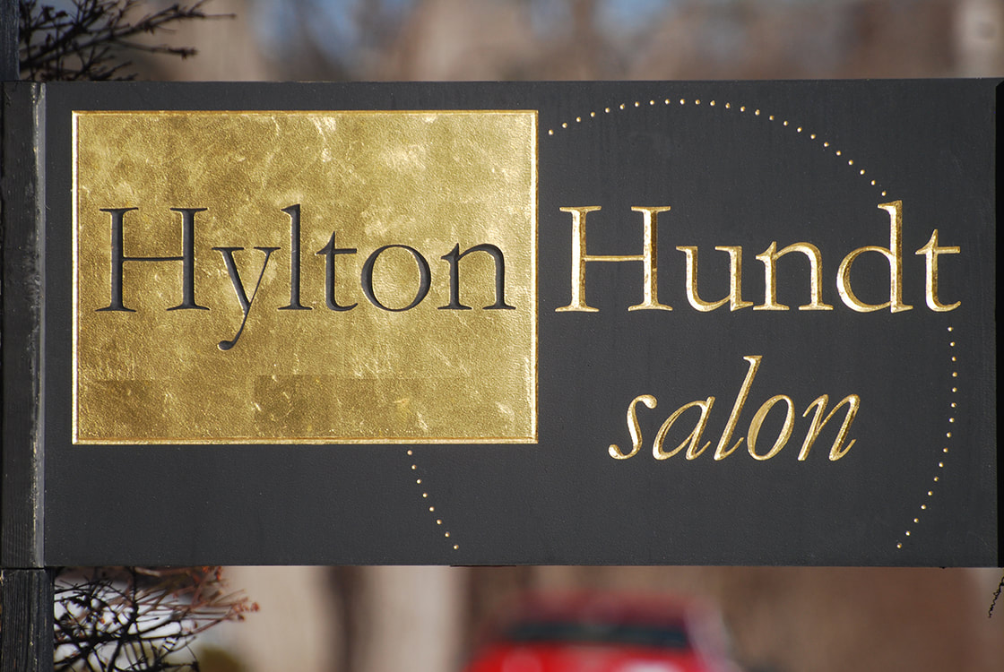 Hylton Hundt Salon Signage Design