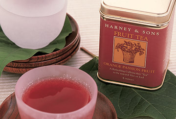 Harney & Sons Fruit Tea package design