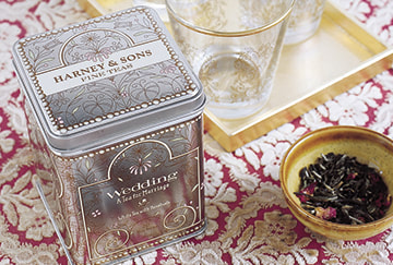 Harney & Sons Wedding tea package design