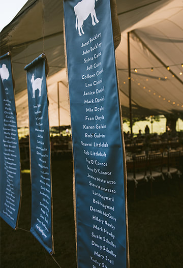 Guest seating signage