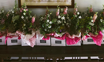 Bride's maid bouquets