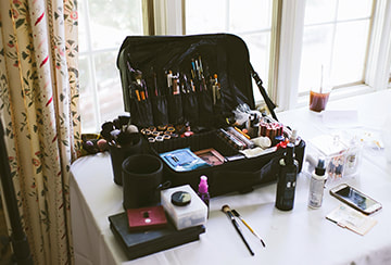Makeup kit for bridal party
